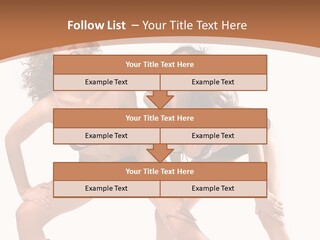 Stylistic Face Bend PowerPoint Template
