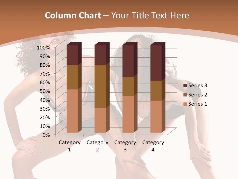 Stylistic Face Bend PowerPoint Template
