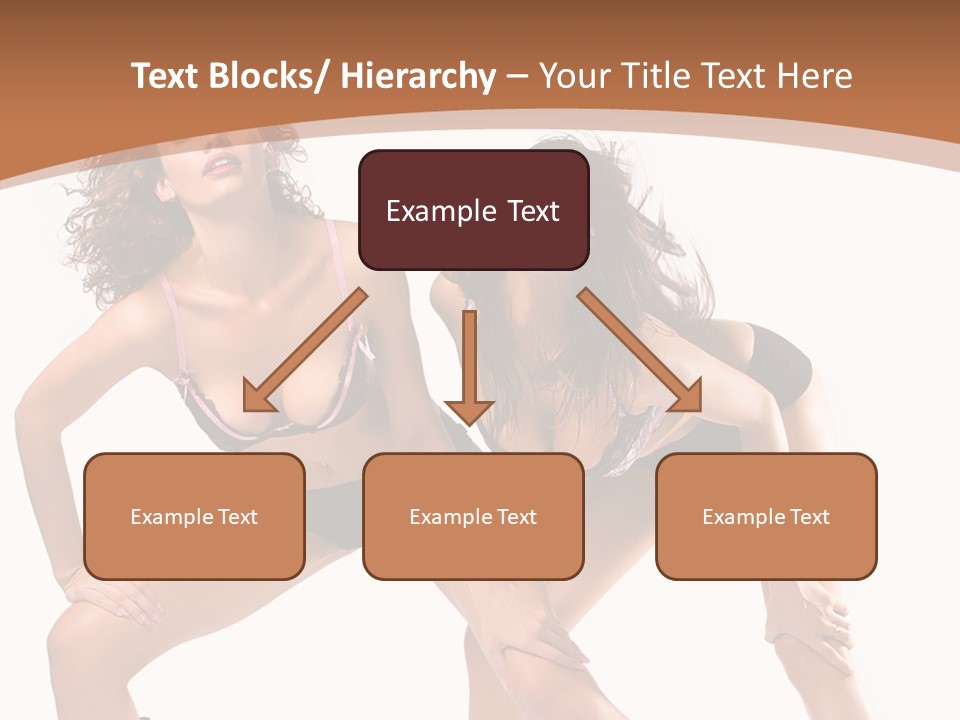 Stylistic Face Bend PowerPoint Template