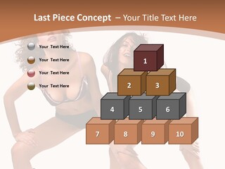 Stylistic Face Bend PowerPoint Template