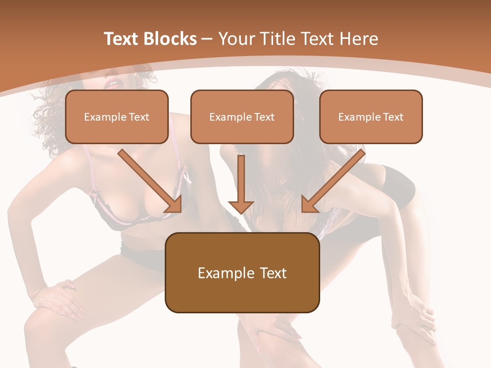 Stylistic Face Bend PowerPoint Template