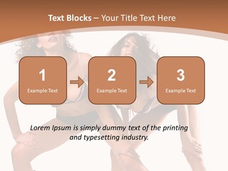 Stylistic Face Bend PowerPoint Template