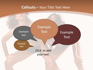 Stylistic Face Bend PowerPoint Template