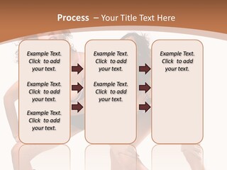 Stylistic Face Bend PowerPoint Template