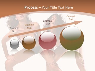 Stylistic Face Bend PowerPoint Template