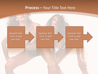 Stylistic Face Bend PowerPoint Template