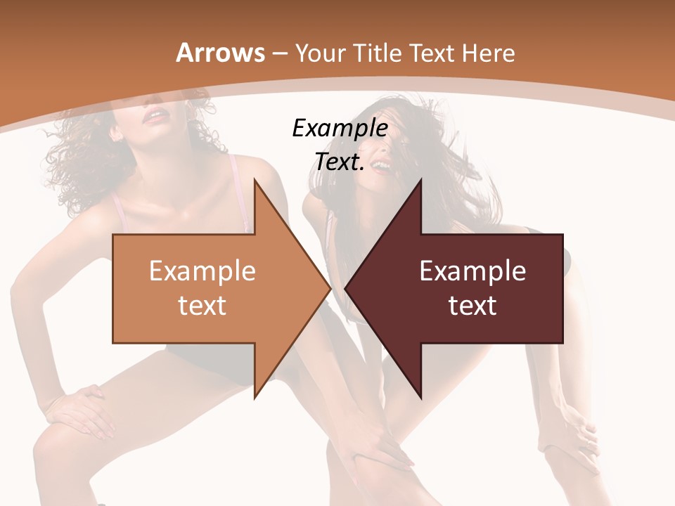 Stylistic Face Bend PowerPoint Template