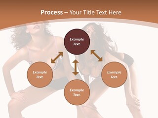 Stylistic Face Bend PowerPoint Template