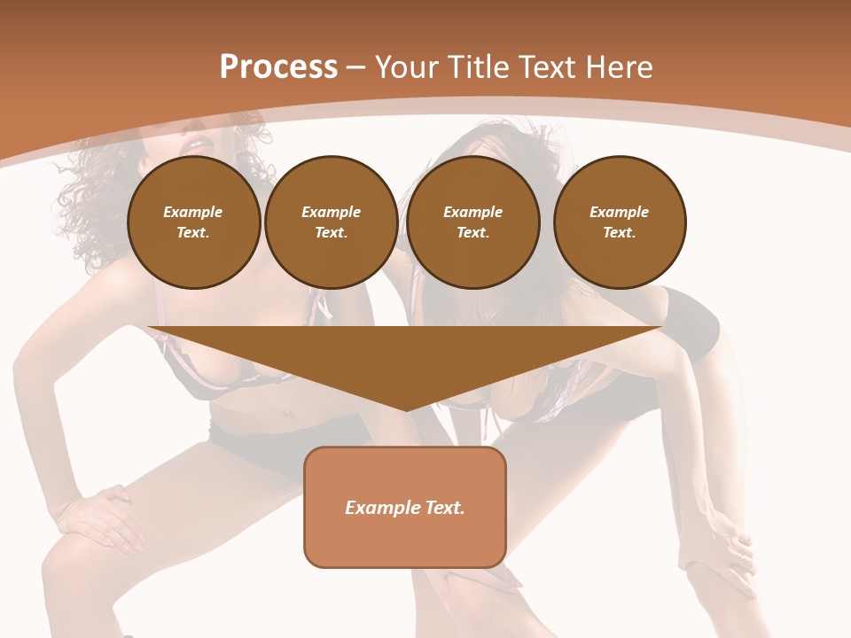 Stylistic Face Bend PowerPoint Template