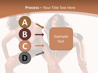 Stylistic Face Bend PowerPoint Template