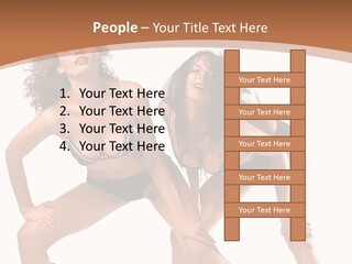 Stylistic Face Bend PowerPoint Template