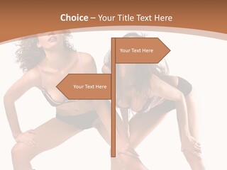 Stylistic Face Bend PowerPoint Template