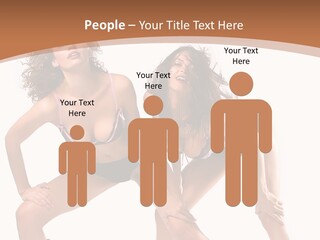 Stylistic Face Bend PowerPoint Template