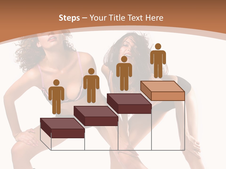 Stylistic Face Bend PowerPoint Template