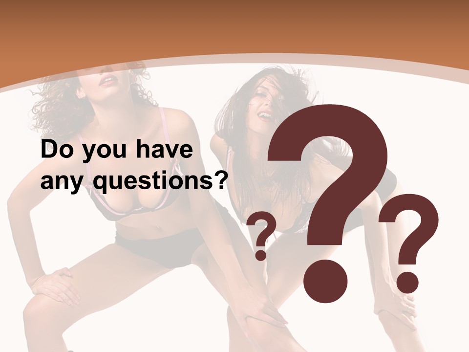 Stylistic Face Bend PowerPoint Template