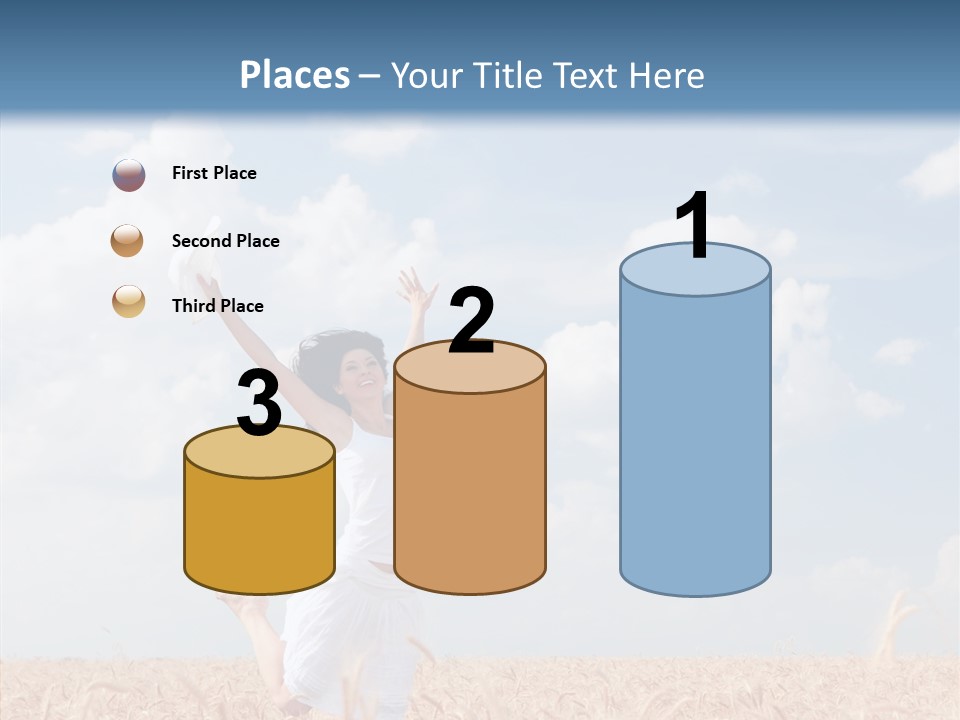 Day Jump People PowerPoint Template