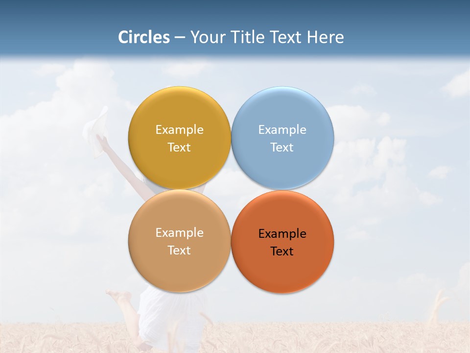 Day Jump People PowerPoint Template