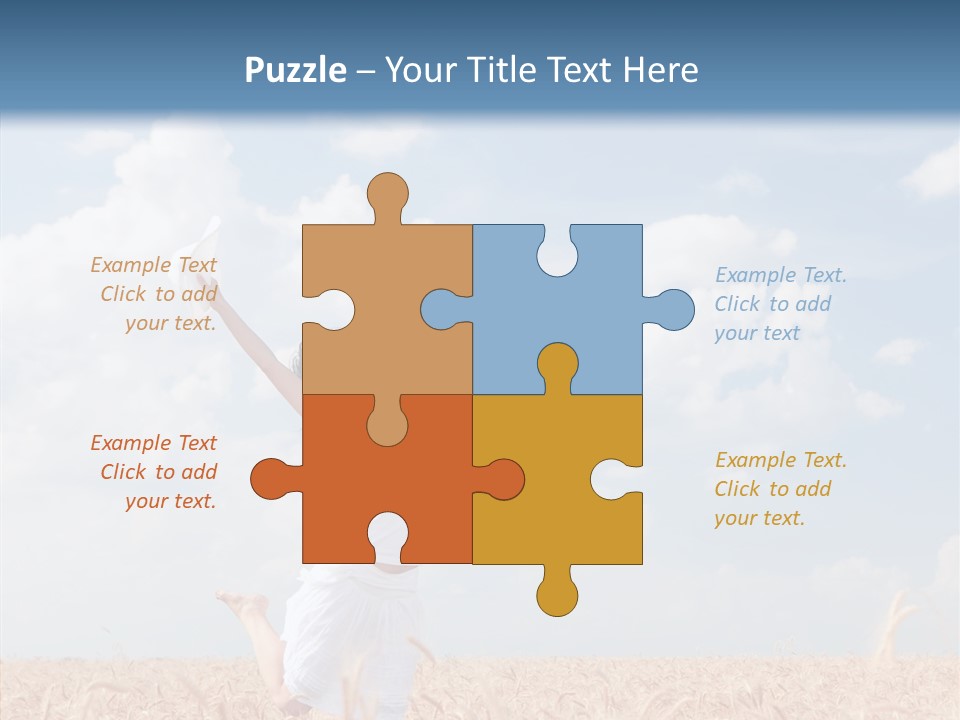 Day Jump People PowerPoint Template