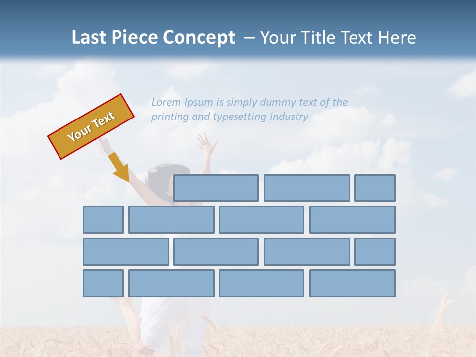 Day Jump People PowerPoint Template