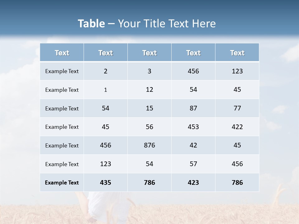 Day Jump People PowerPoint Template