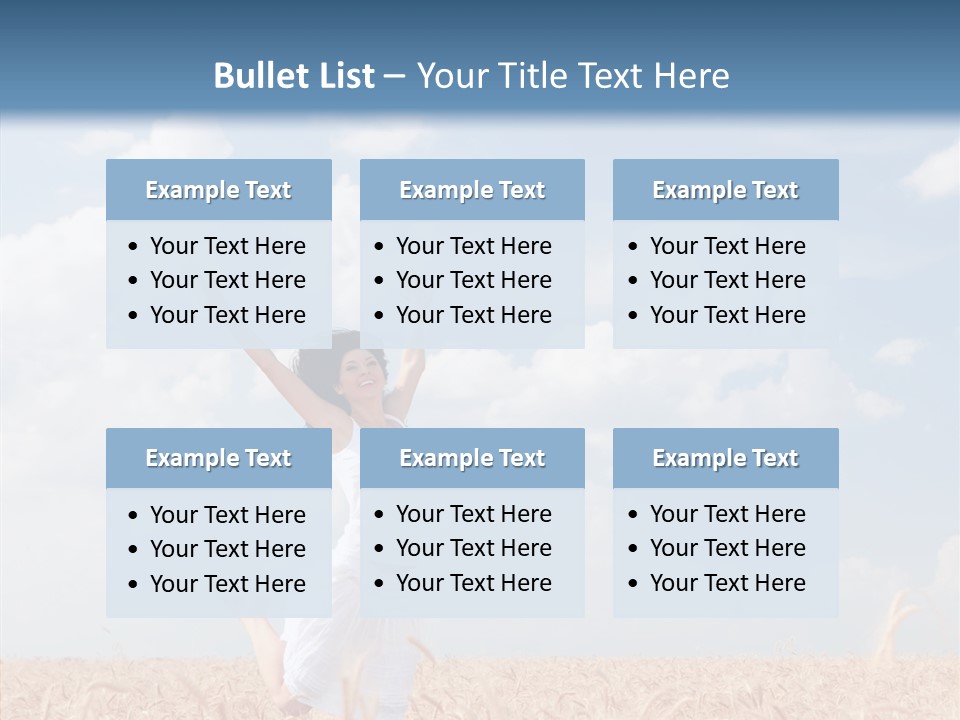 Day Jump People PowerPoint Template