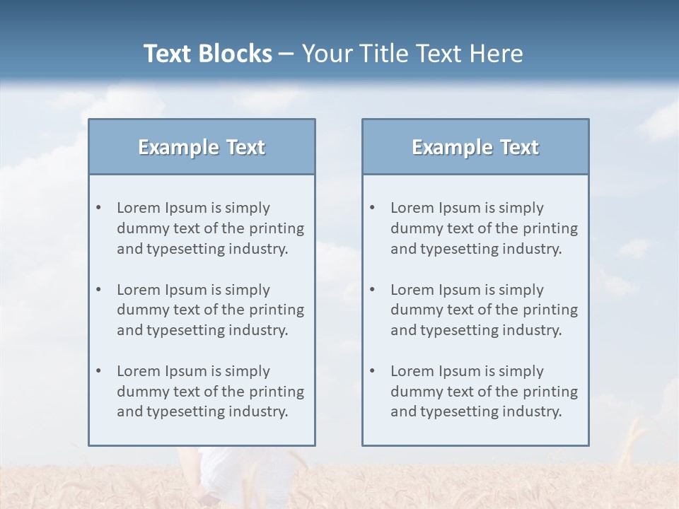 Day Jump People PowerPoint Template