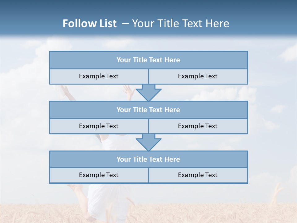 Day Jump People PowerPoint Template