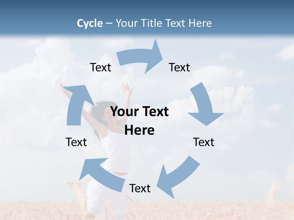 Day Jump People PowerPoint Template