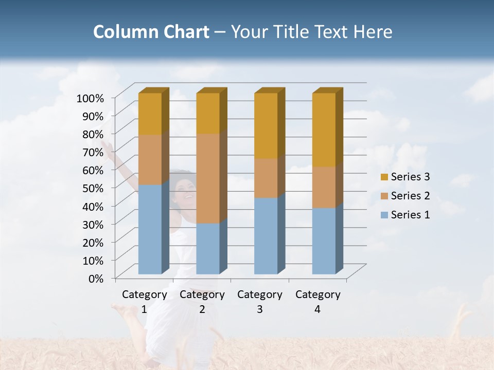 Day Jump People PowerPoint Template