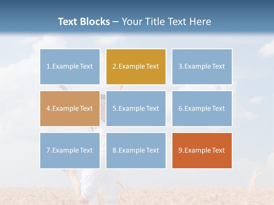 Day Jump People PowerPoint Template