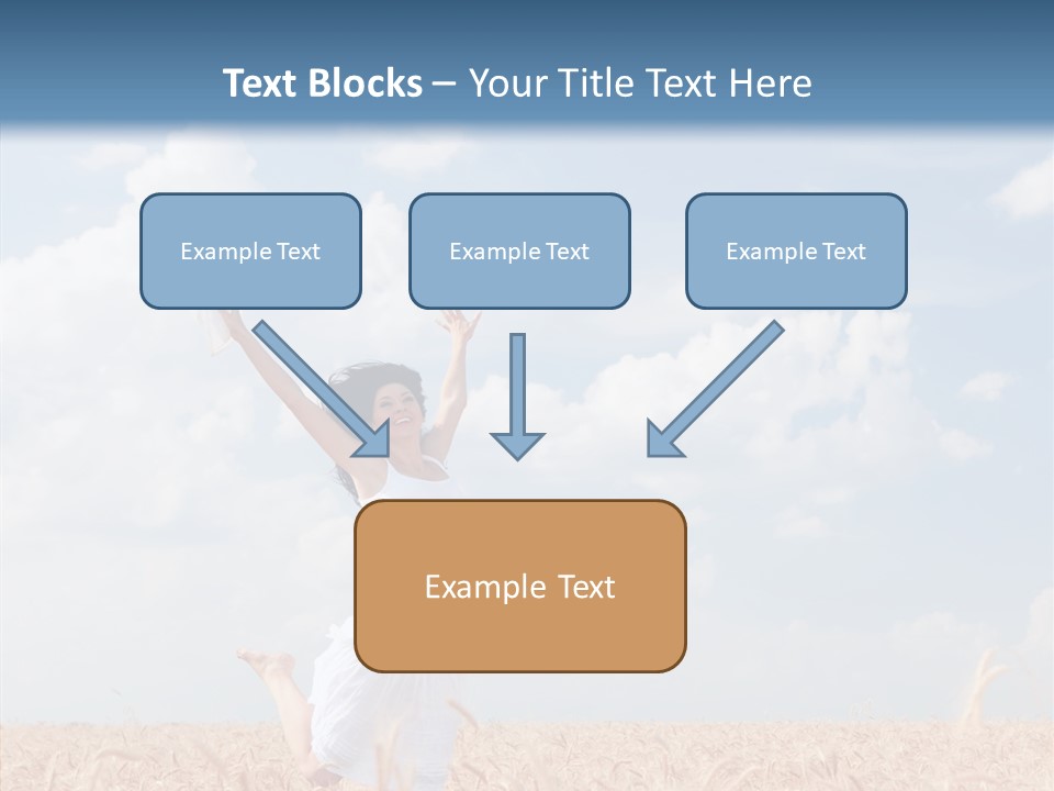Day Jump People PowerPoint Template