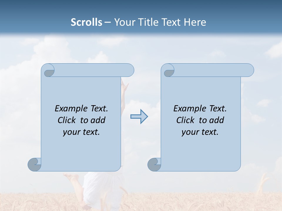 Day Jump People PowerPoint Template