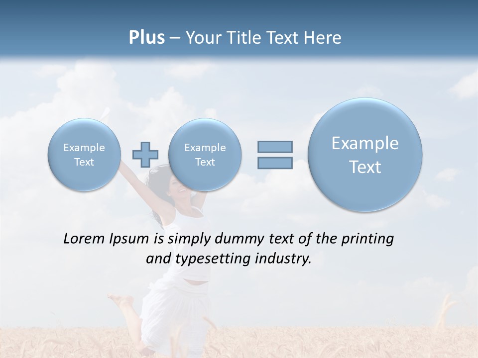 Day Jump People PowerPoint Template