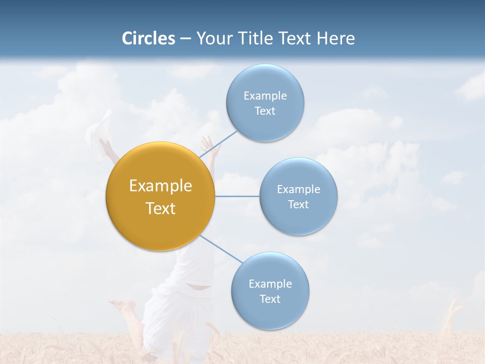 Day Jump People PowerPoint Template