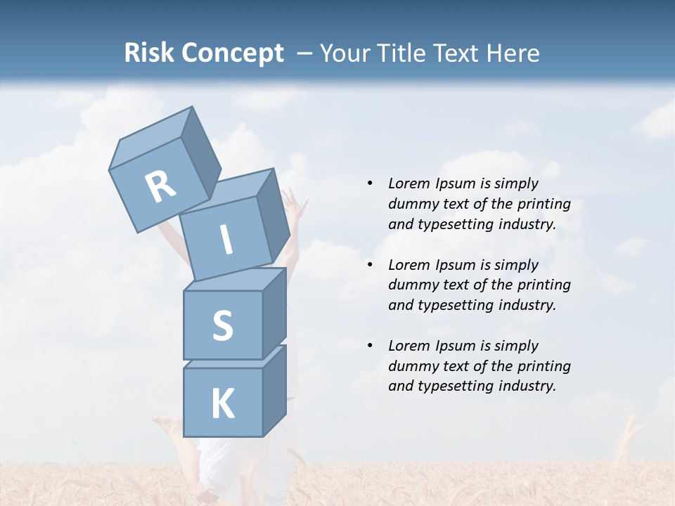 Day Jump People PowerPoint Template