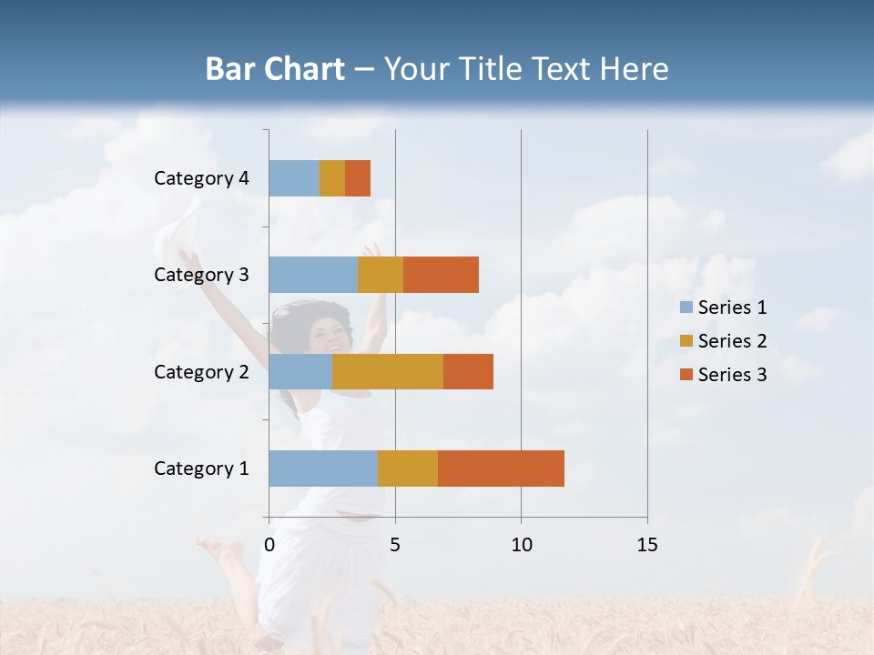 Day Jump People PowerPoint Template