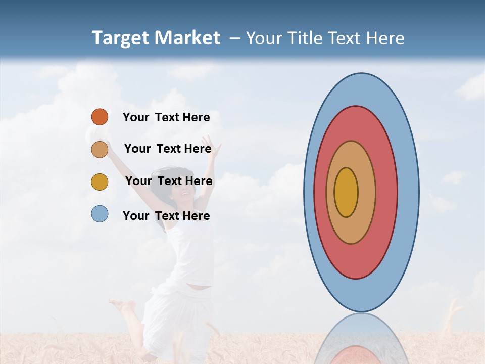 Day Jump People PowerPoint Template