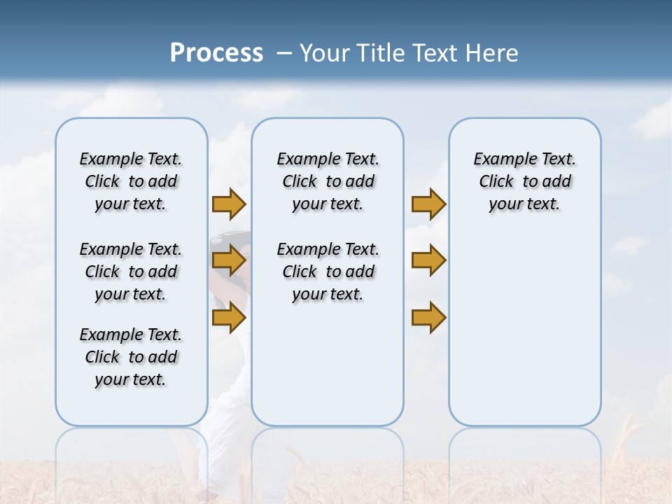 Day Jump People PowerPoint Template