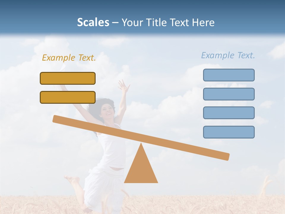 Day Jump People PowerPoint Template