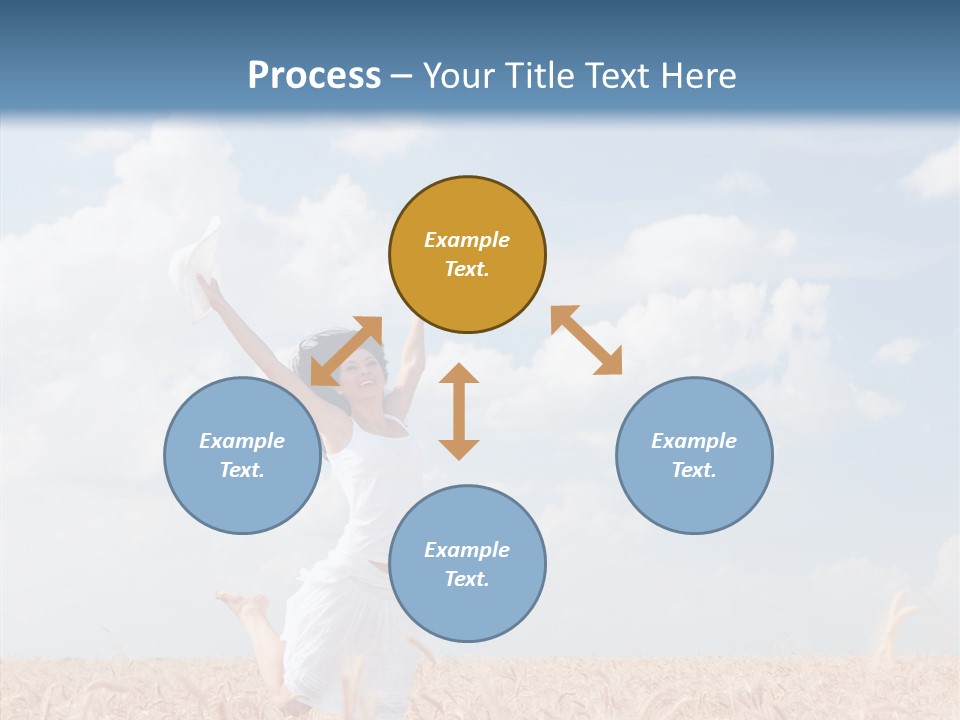 Day Jump People PowerPoint Template