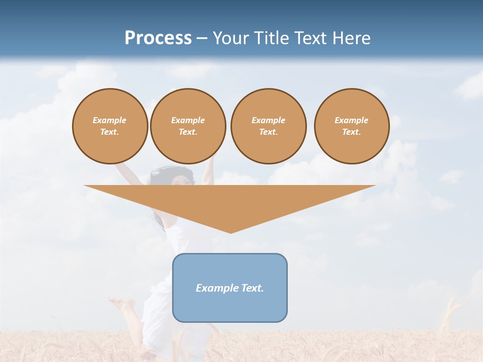 Day Jump People PowerPoint Template