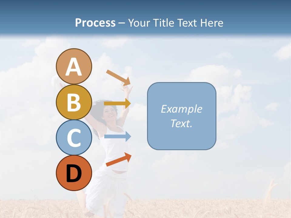 Day Jump People PowerPoint Template