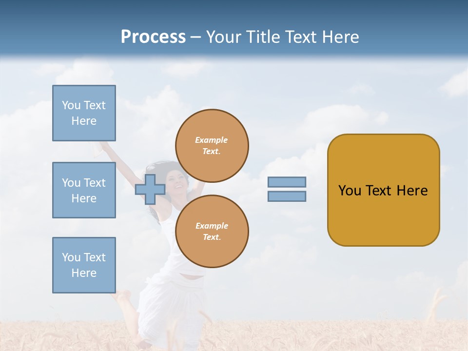 Day Jump People PowerPoint Template