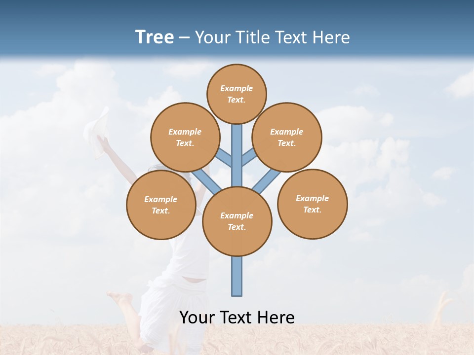 Day Jump People PowerPoint Template