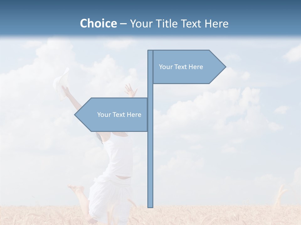 Day Jump People PowerPoint Template