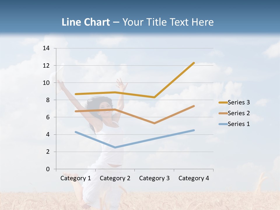 Day Jump People PowerPoint Template