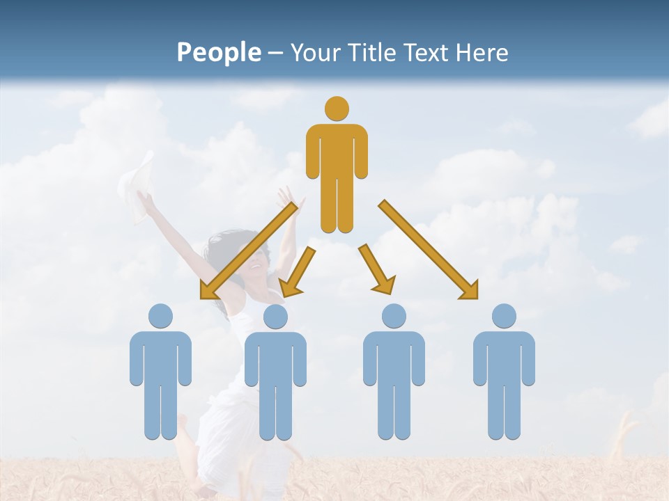 Day Jump People PowerPoint Template