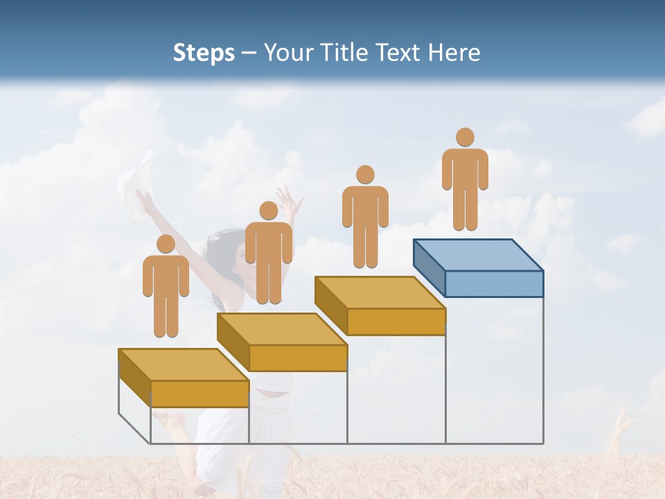 Day Jump People PowerPoint Template