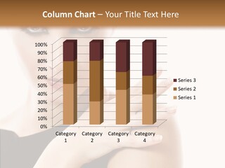 Isolated Woman Skincare PowerPoint Template