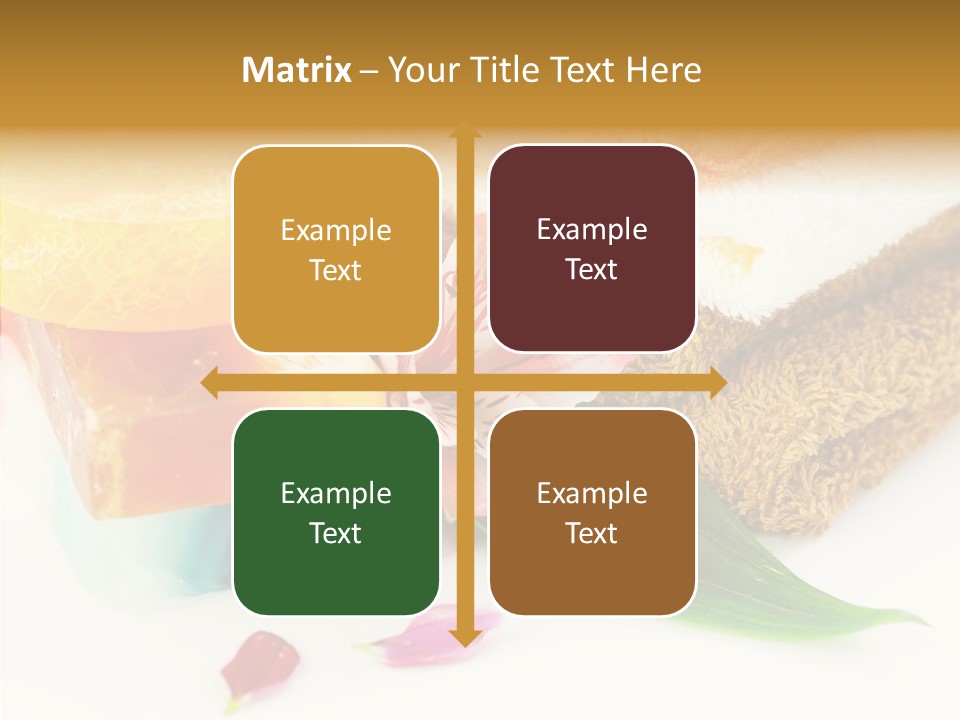 Body Care Closeup PowerPoint Template